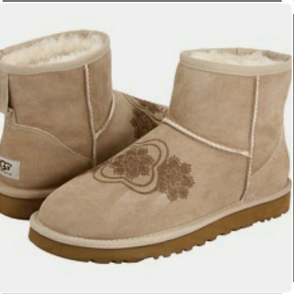UGG Shoes - UGG Australia Classic Mini Kimono Boots Sand 6